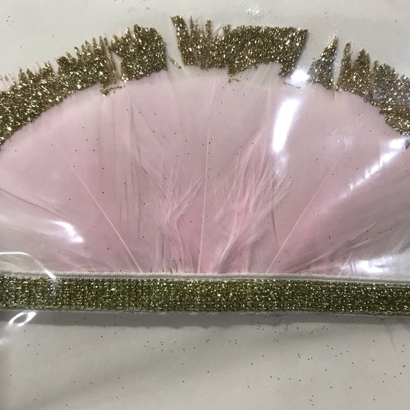 oh baby! Lily Crown Pink / Gold Glitter Adjustable Head Piece - Picture 5 of 7